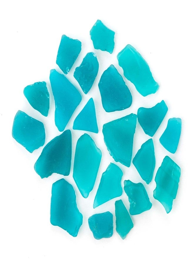 Galapagos (05134 Aquarium Sea Glass, Cold Blue, 4lb Bag - Image 1